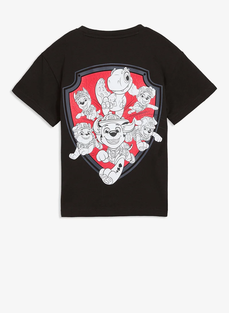 Puma PUMA Black Kids Paw Patrol Relaxed Graphic T-Shirt for Men | Best Price UAE